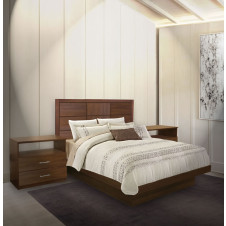 Cambridge Queen Size Platform Bedroom Set 4 Piece