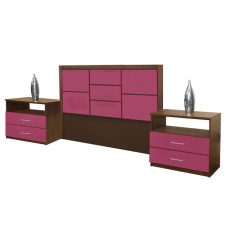 Uptown King Size 3 Piece Bedroom Set