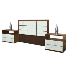 Downtown King Size 3 Piece Bedroom Set