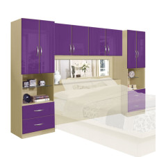 Studio Pier Wall Mirrored Headboard