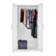 Alta Wardrobe Closet - Free Standing Wardrobe with Doors