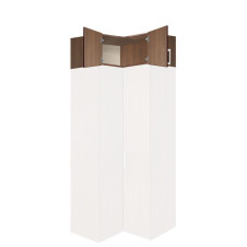Extend Your Height +14" - Bella Wardrobe Storage Topper Corner Unit