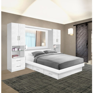 Studio Classic Pier Wall Mirrored Storage Bedroom