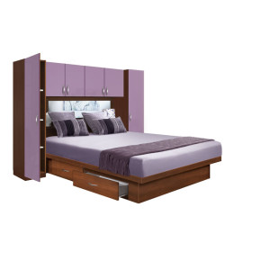 Adalina Pier Wall with Storage Bridge