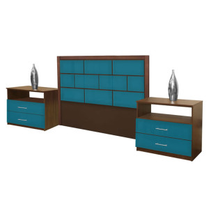 Manhattan Queen Size 3 Piece Bedroom Set