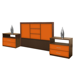 Broadway King Size 3 Piece Bedroom Set