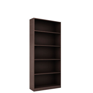 Alexis 6 Foot Bookcase with 5 Shelves