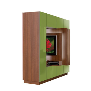 Bronson Room Divider Wall Unit