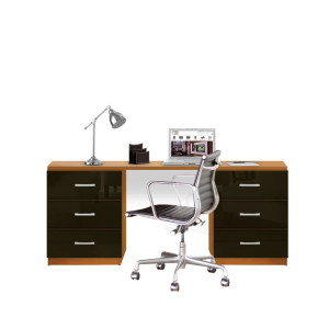 Lafayette Computer Desk - Contemporary 6 Foot Desk
