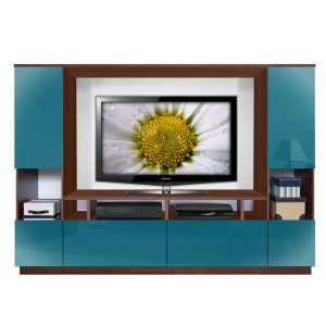 Marco Low Profile Entertainment Center for Low Ceilings or Overhead Display