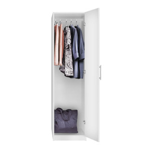 Alta Narrow Wardrobe Closet - Right Opening Door