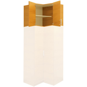Extend Your Height +34" - Alta Wardrobe Storage Topper Corner Unit