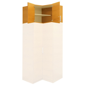 Extend Your Height +22" - Alta Wardrobe Storage Topper Corner Unit