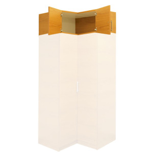 Extend Your Height +14" - Alta Wardrobe Storage Topper Corner Unit