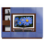 Bingham Wall Unit Wildflower Blue Colored Glass