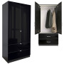 Black Armoire Closet 1265