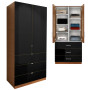 Alta Armoire Black