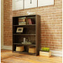 Alexis Bookcase - 4 Shelf - Charcoal Ash