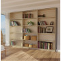 Alexis Bookcase - 5 Shelves - White Wash