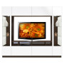 Brent Entertainment Center White