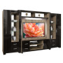 Chrystie Entertainment Center Black