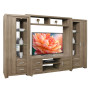 Chrystie entertainment center graphite