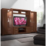 Chrystie entertainment center traditional living room