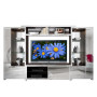 Crystal Entertainment Center Mirrored Fronts