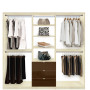 Closet Organization System Triple Wide