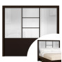 White Glossy - Broadway Queen Headboard