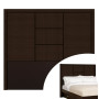 Tinto Moro Matte - Broadway Queen Headboard