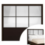 White Glossy - Rico Queen Headboard