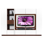 Ian Entertainment Center White Gloss