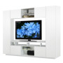 White Gloss Entertainment Center