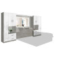 White Glossy Front Finish | Stone Matte Case Finish