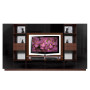 Lucus Black Entertainment Wall Unit