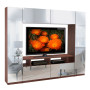 Metropolis mirrored wall unit