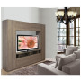 Metropolis wall unit graphite matte