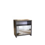 Futurista Nightstand Mirrored