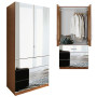 Alta Armoire Mirrored