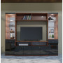 Sovi Entertainment Center Black Glass