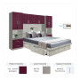 Aubergine Colored Glass | Stone Matte