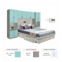 Aqua Colored Glass | Stone Matte