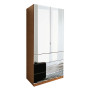 Armoire Closet Mirrored Front