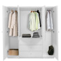 Armoire Closet, White