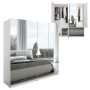 Special Mirror - Plain Edge Mirror Front and White Matte Case