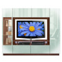 William Entertainment Center Icicle Glass