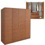 Wood Alta Armoire Plus Closet
